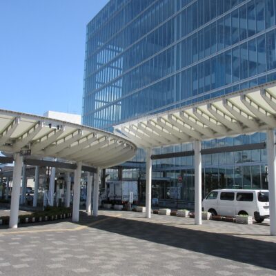 骨組膜構造上屋の設計
